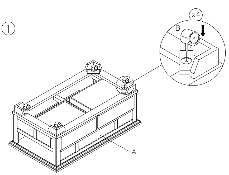 ASHLEY T8459 Gately Coffee Table 2