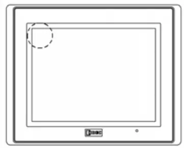 IDEC HG2G Series Operator Interface - Maintenance Screen