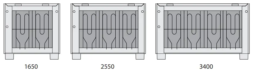 Electrorad High Heat Retention Storage Heater - back to the equipment