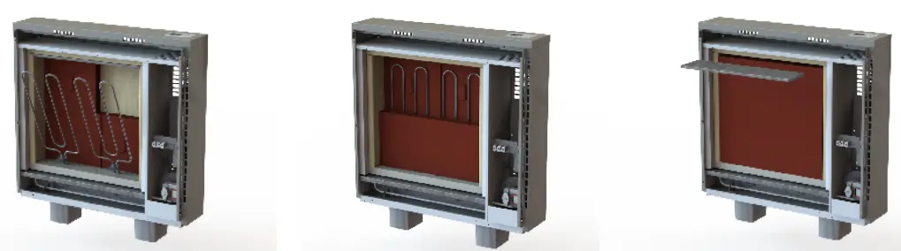 Electrorad High Heat Retention Storage Heater - following distribution