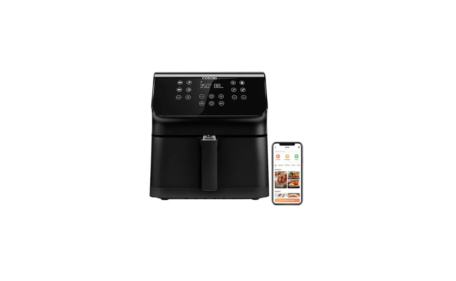 Cosori Cs358-af Series Smart 5.8 Quart Air Fryer User Manual