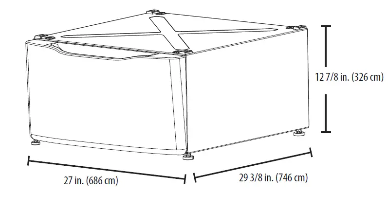 INSIGNIA-NS-FLWDPW3-Pedestal-for-Washer-and-Dryer-FIG-1