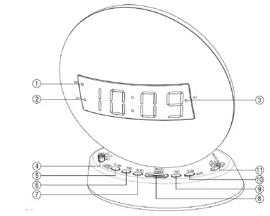 Sonic-Alert-SBW100-Sonic-Glow-Moonlight-Clock-FIG-1