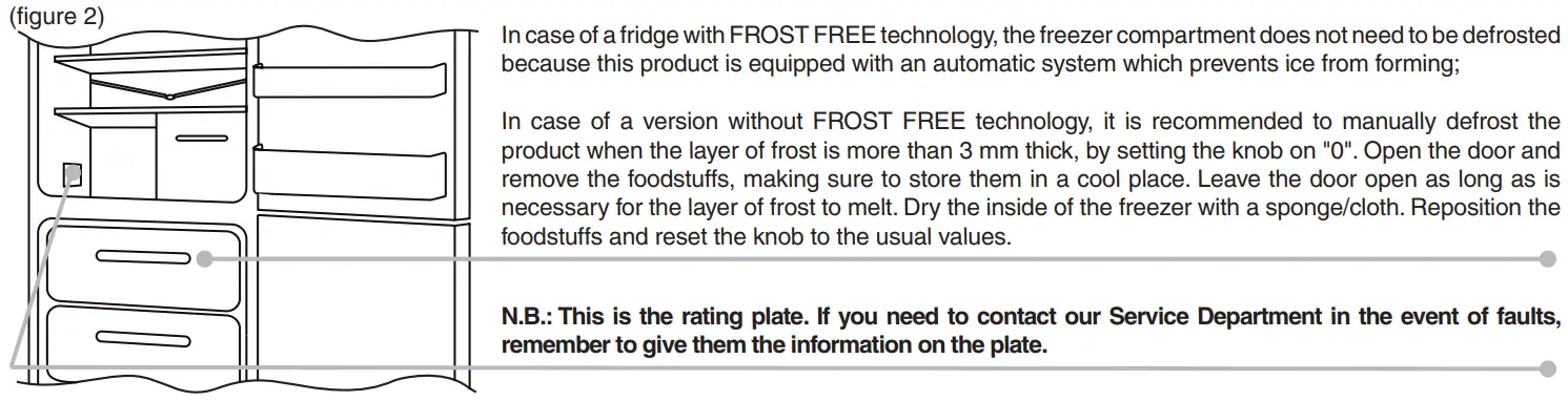 Hoover Fridge Freezer Dynamic HNC 6200AE - COMBINED fig2