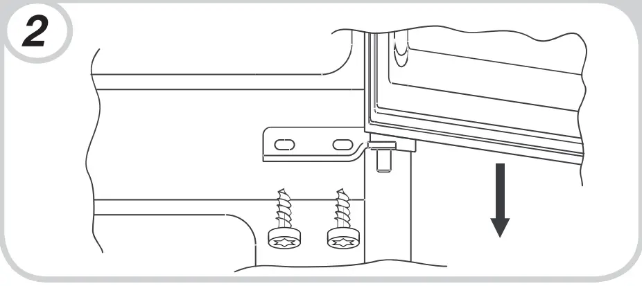 Hoover Fridge Freezer Dynamic HNC 6200AE - REVERSING 2
