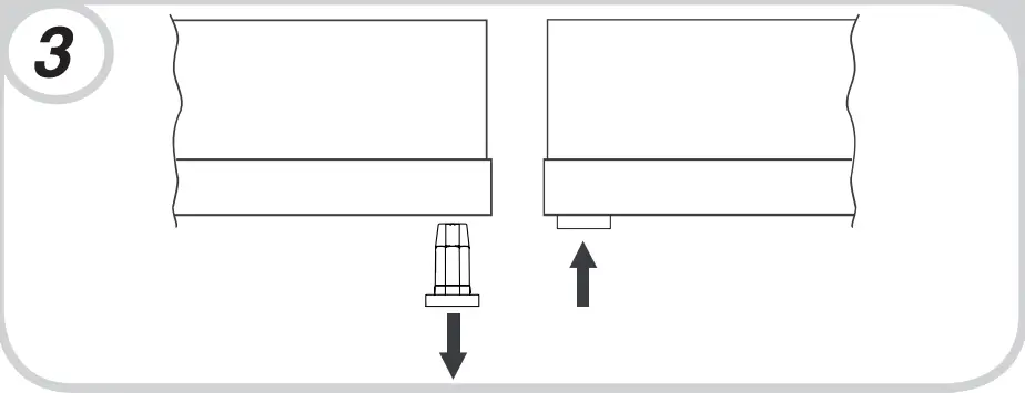 Hoover Fridge Freezer Dynamic HNC 6200AE - REVERSING 3