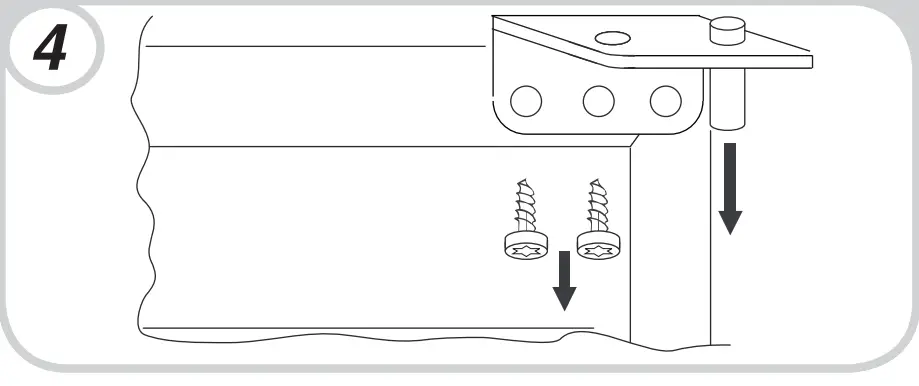 Hoover Fridge Freezer Dynamic HNC 6200AE - REVERSING 4