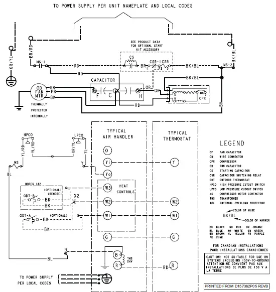 American Standard 4A7A3 Split System Air Conditioner 50