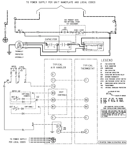 American Standard 4A7A3 Split System Air Conditioner 54