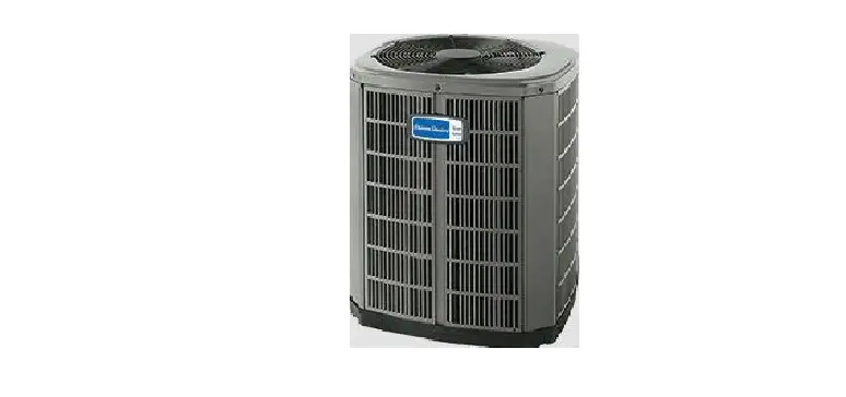 American Standard 4a7a3 Split System Air Conditioner User Manual