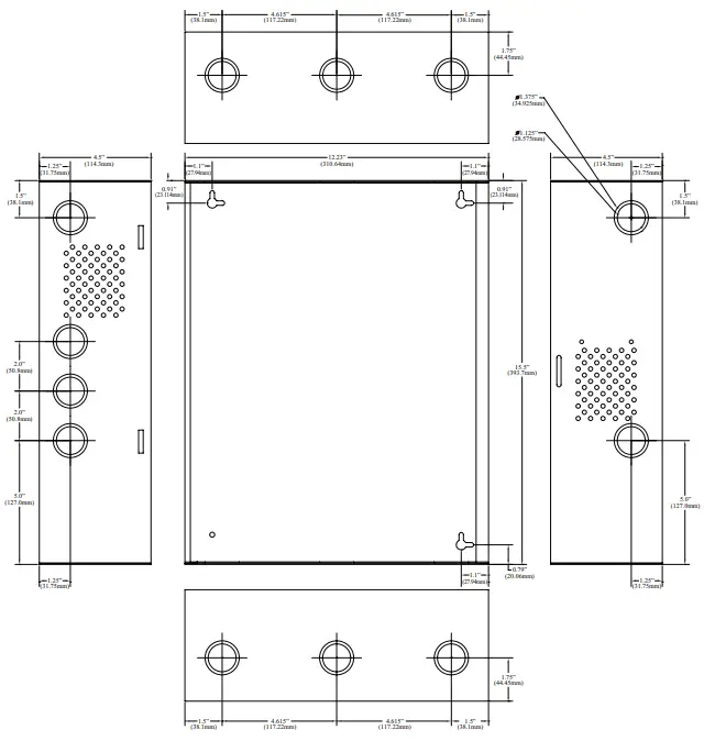 Enclosure Dimensions