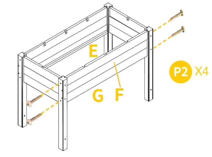 aivituvin GUT02 Raised-Garden-Bed-with-Large-Storag=Shelf-fig- (11)