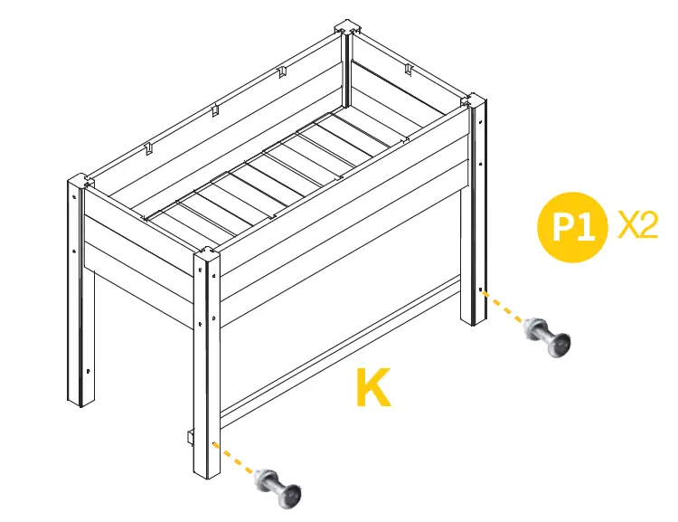 aivituvin GUT02 Raised-Garden-Bed-with-Large-Storag=Shelf-fig- (13)