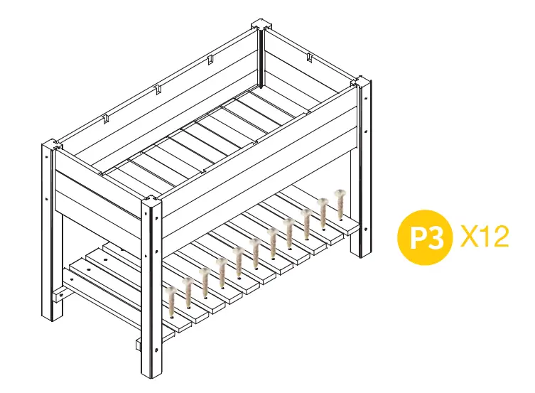 aivituvin GUT02 Raised-Garden-Bed-with-Large-Storag=Shelf-fig- (16)