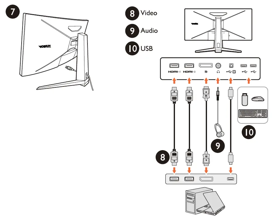 BenQ EX3410R 34 Inch Ultrawide Curved Gaming Monitor 3