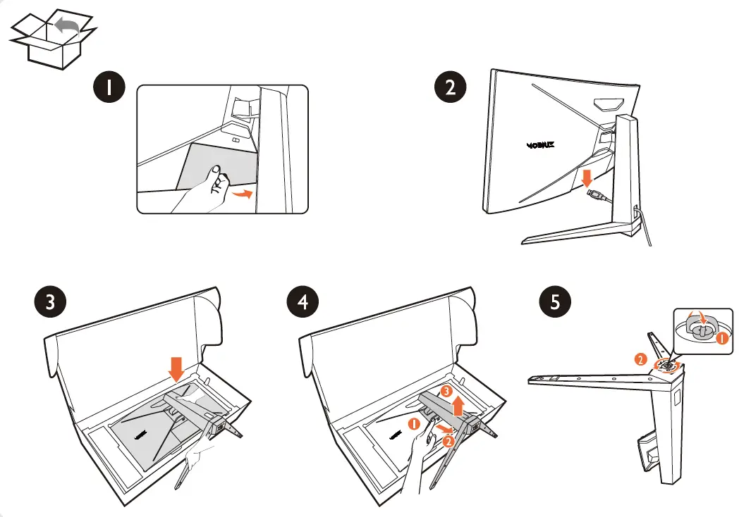 BenQ EX3410R 34 Inch Ultrawide Curved Gaming Monitor 5
