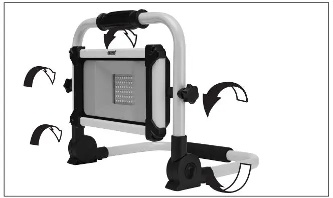 DRAPER 03182 Rechargeable Folding Site Light -  Figure 3