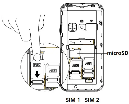 SWISS VOICE B24 Mobile Phone - GET STARTED 1
