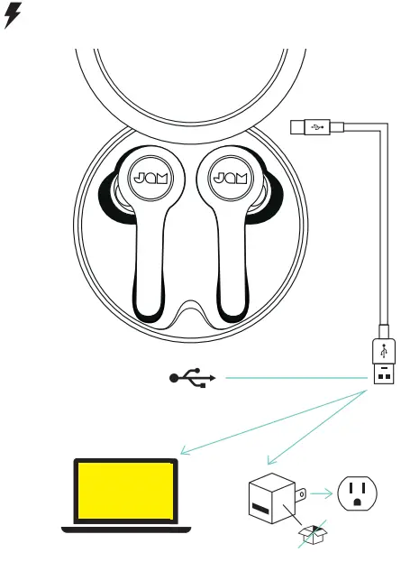 JAM HX-EP625 True Wireless Exec Earbuds-8