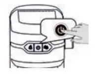 SUN ORIGIN Expresso Machine 15bar, 1450W User Manual - Press the power switch to turn on the appliance