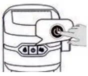 SUN ORIGIN Expresso Machine 15bar, 1450W User Manual - Press the power switch to turn on the device