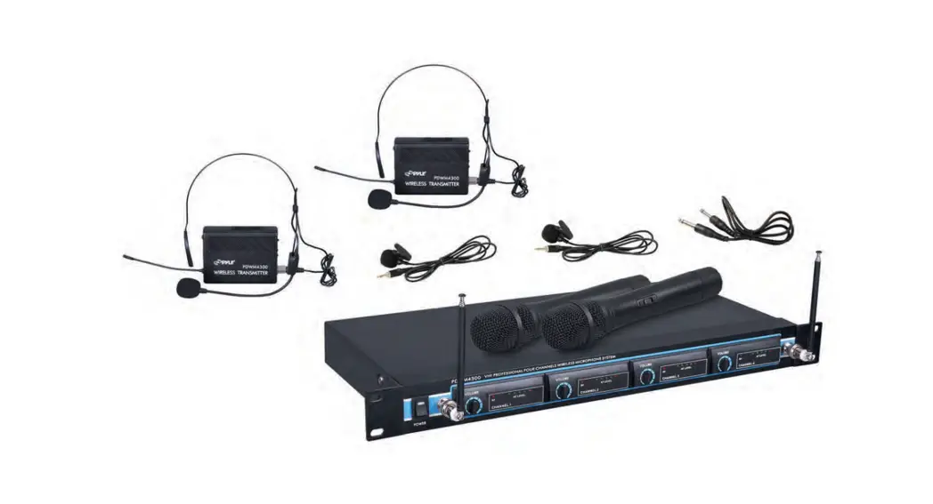 Pyle Vhf Wireless System Pdwm4300 User Manual