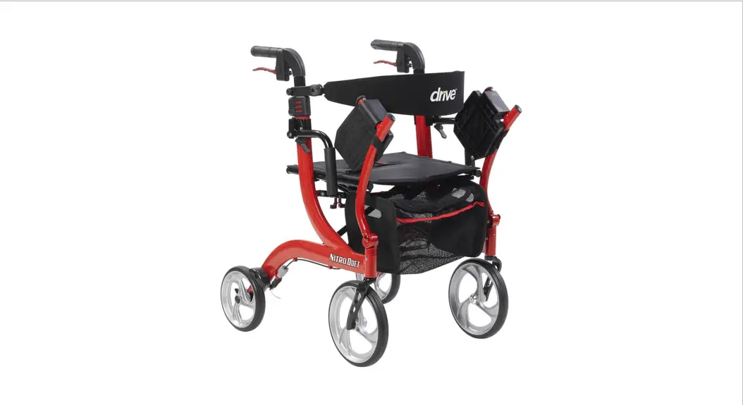 Drive Rtl10266dt Nitro Duet Transport Chair / Rollator User Manual Drive Rtl10266dt Nitro Duet Transport Chair / Rollator User Manual