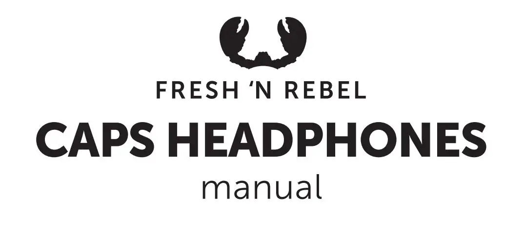 FRESH N REBEL 3HP200PT Caps Bluetooth Headphone User Manual
