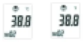 AiQURA AD801 Digital Forehead Infrared Thermometer - conversion