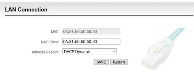 NDI Wired Video Encoder User Guide - IP address configuration