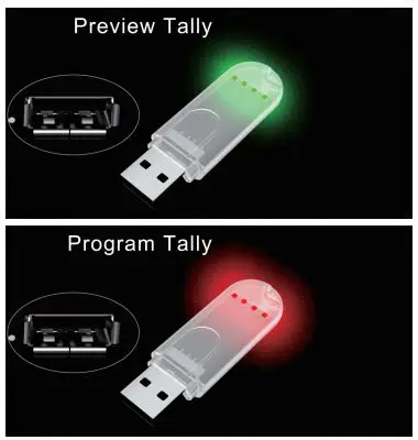 NDI Wired Video Encoder User Guide - USB Tally