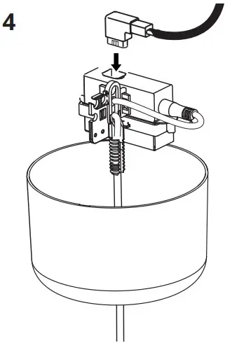 IKEA GRINSBYN Chandelier W Light Bulb - 4