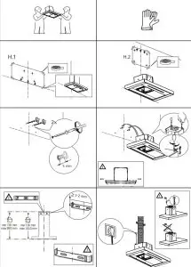 IKEA KULINARISK Hood Wall Mounted - fig