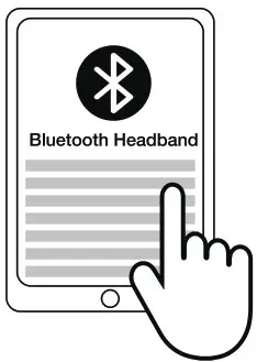 WINONLY HPBBH456 Sleeping Wireless Bluetooth Headband- Connect