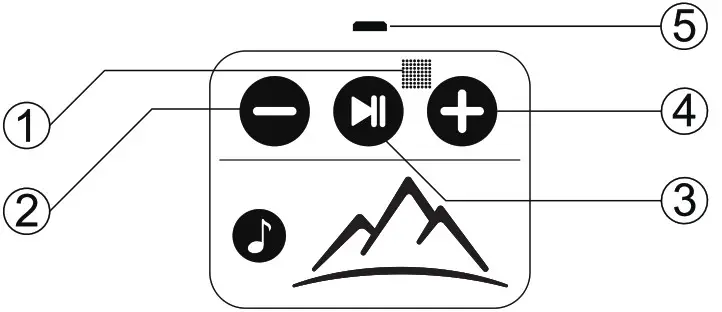 WINONLY HPBBH456 Sleeping Wireless Bluetooth Headband- Function