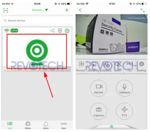 downloading and using of app