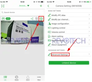 downloading and using of app