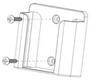 CONRAD 620621 Ceiling Fan Remote Controller - screws