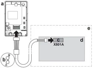 DAIKIN BRP069C51 Wireless LAN Connecting Adapter - electrical connections