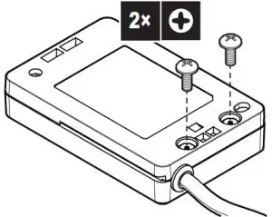DAIKIN BRP069C51 Wireless LAN Connecting Adapter - screws