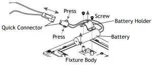 AMP ASPL 3029 B BZ Low Voltage Landscape Lighting - Replace Battery