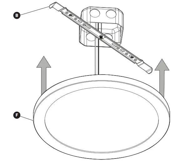 artika 12FLPR-SP3-MB Skylight Pro 12 LED Ceiling Light- FINAL INSTALLATION