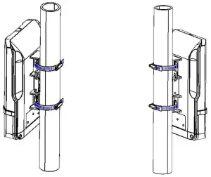 Installing Outdoor Unit (ODU) – Clamp