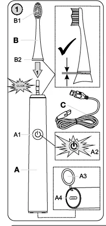 eta Sonetic Kids Sonic Toothbrush fig 1