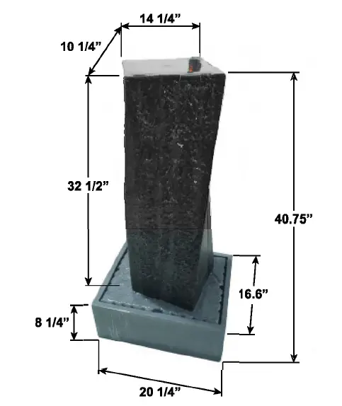 XBRAND XR3056 Waterall Fountain Instruction FIG 8