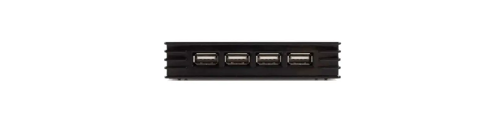 Axagon Hue-m1al 4 Port Superspeed Usb-a Mini Hub With Long Cable Instruction Manual