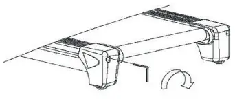 FRONTIER FWB100 Electric Walking Band - Adjusting 1