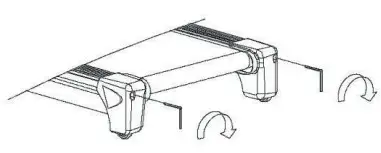FRONTIER FWB100 Electric Walking Band - Adjusting 2