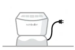 nutribullet ZNBF30500Z Blender Combo - power cord 1