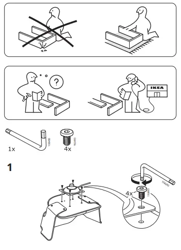 IKEA 604.062.76 FJALLBERGET Conference Chair with Castors fig2